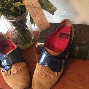 BC Single-Buckle Monk Shoes